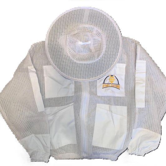 Ventilated Beekeeper Jacket with Round Veil