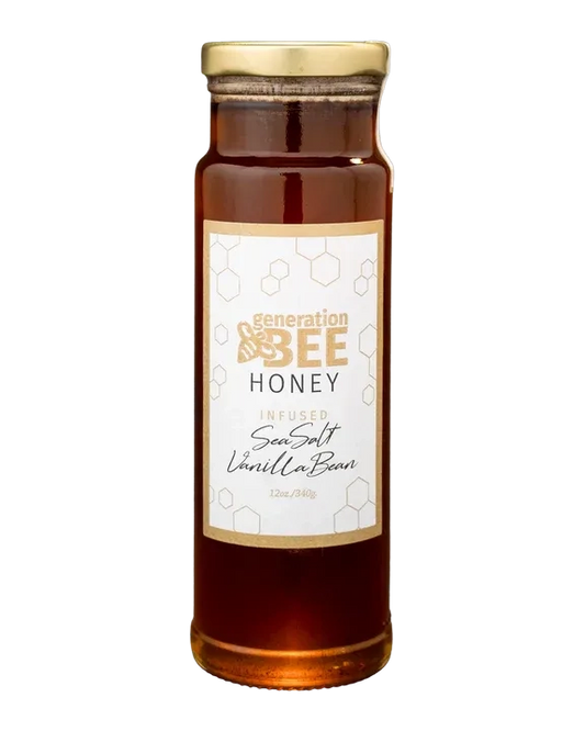 Sea Salt & Vanilla Bean Honey | 12 oz