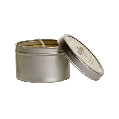 Pure Beeswax Candle Tin - Backwoods Auctions