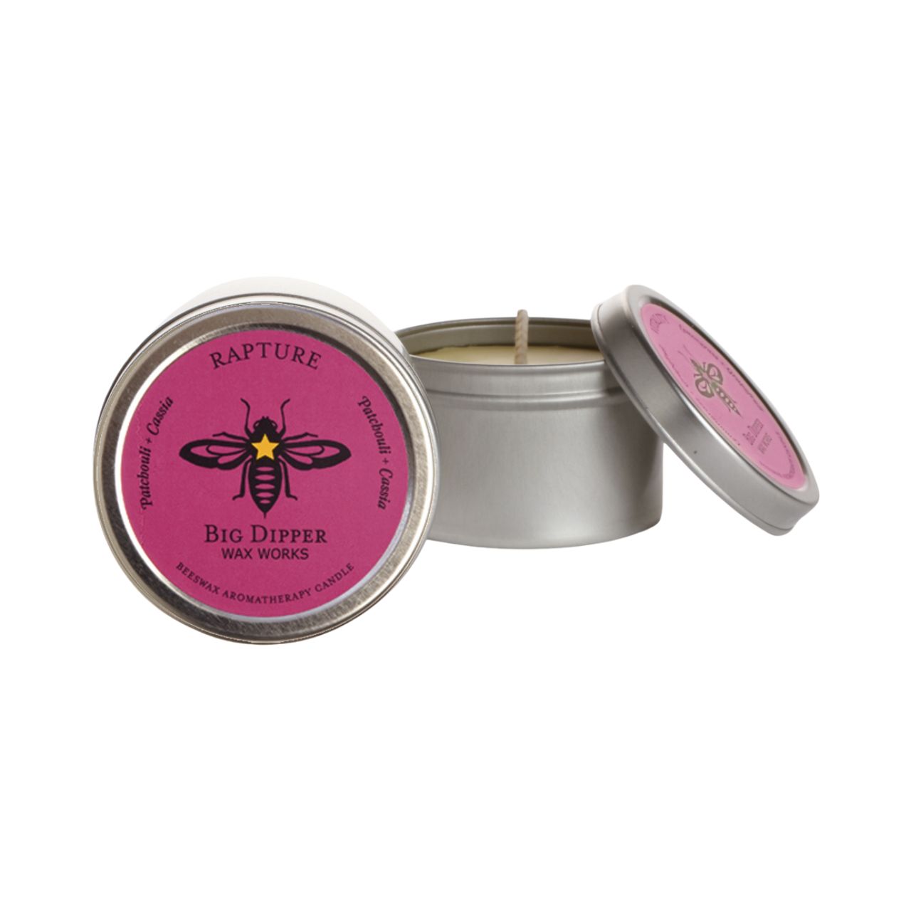 Beeswax Aromatherapy Candle Tins - Backwoods Auctions