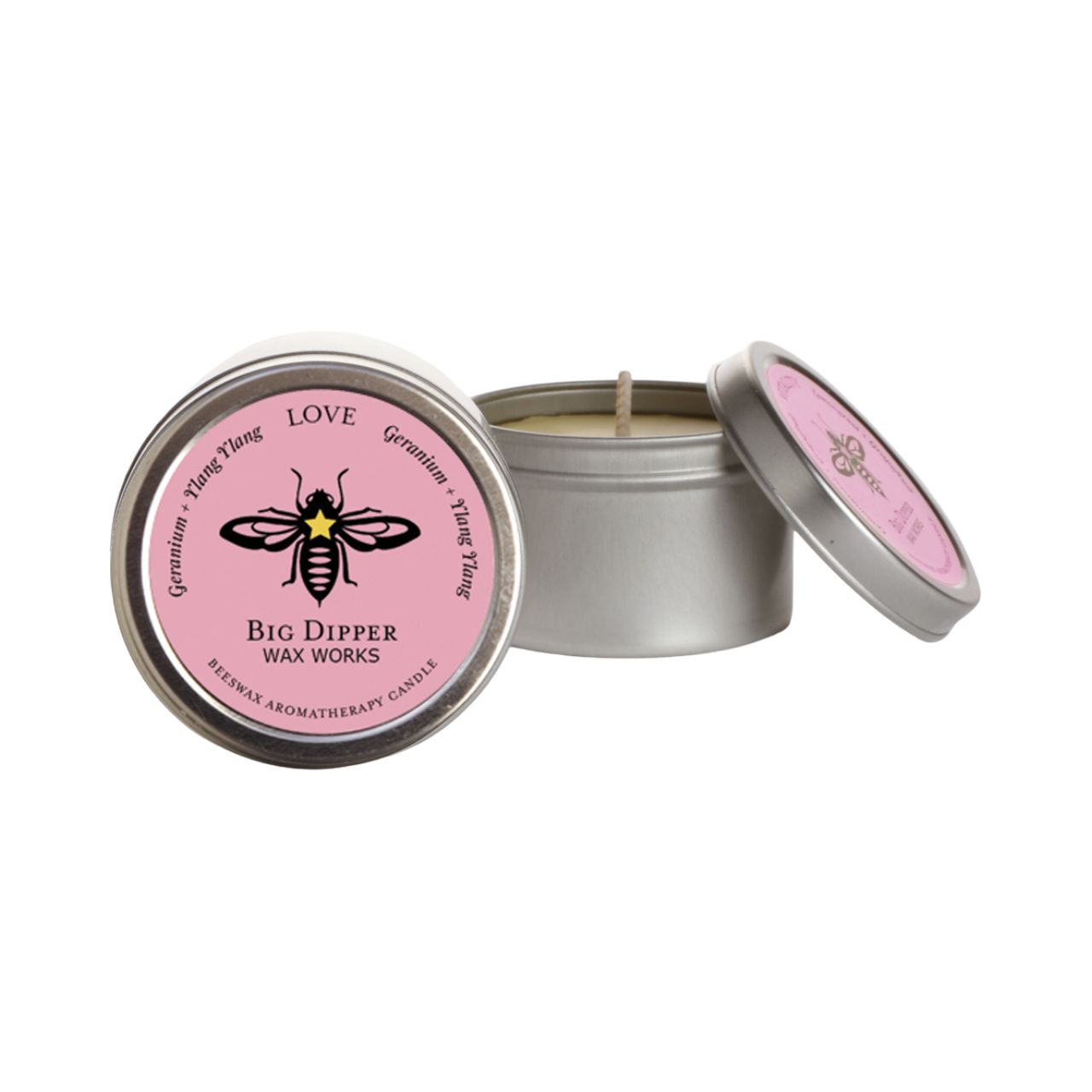 Beeswax Aromatherapy Candle Tins - Backwoods Auctions