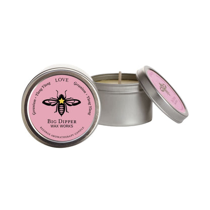 Beeswax Aromatherapy Candle Tins - Backwoods Auctions