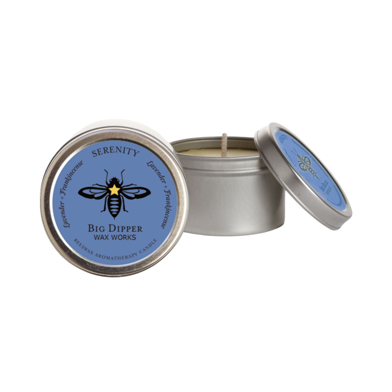 Beeswax Aromatherapy Candle Tins - Backwoods Auctions
