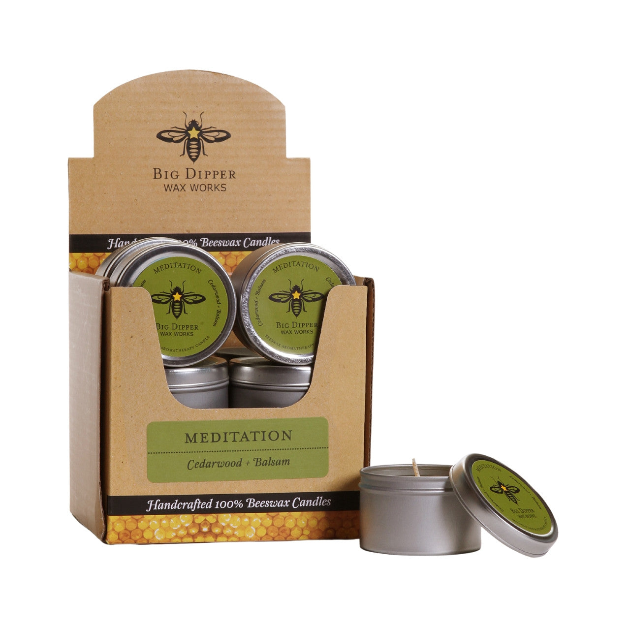 Beeswax Aromatherapy Candle Tins - Backwoods Auctions