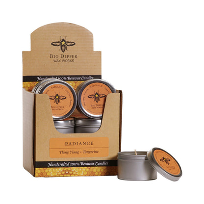 Beeswax Aromatherapy Candle Tins - Backwoods Auctions