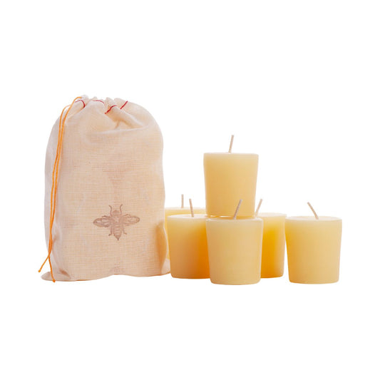 Pure Beeswax Votive Candles - Backwoods Auctions