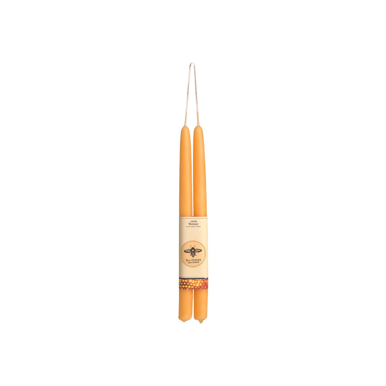 All Hallows Eve Beeswax Taper Candles - Backwoods Auctions