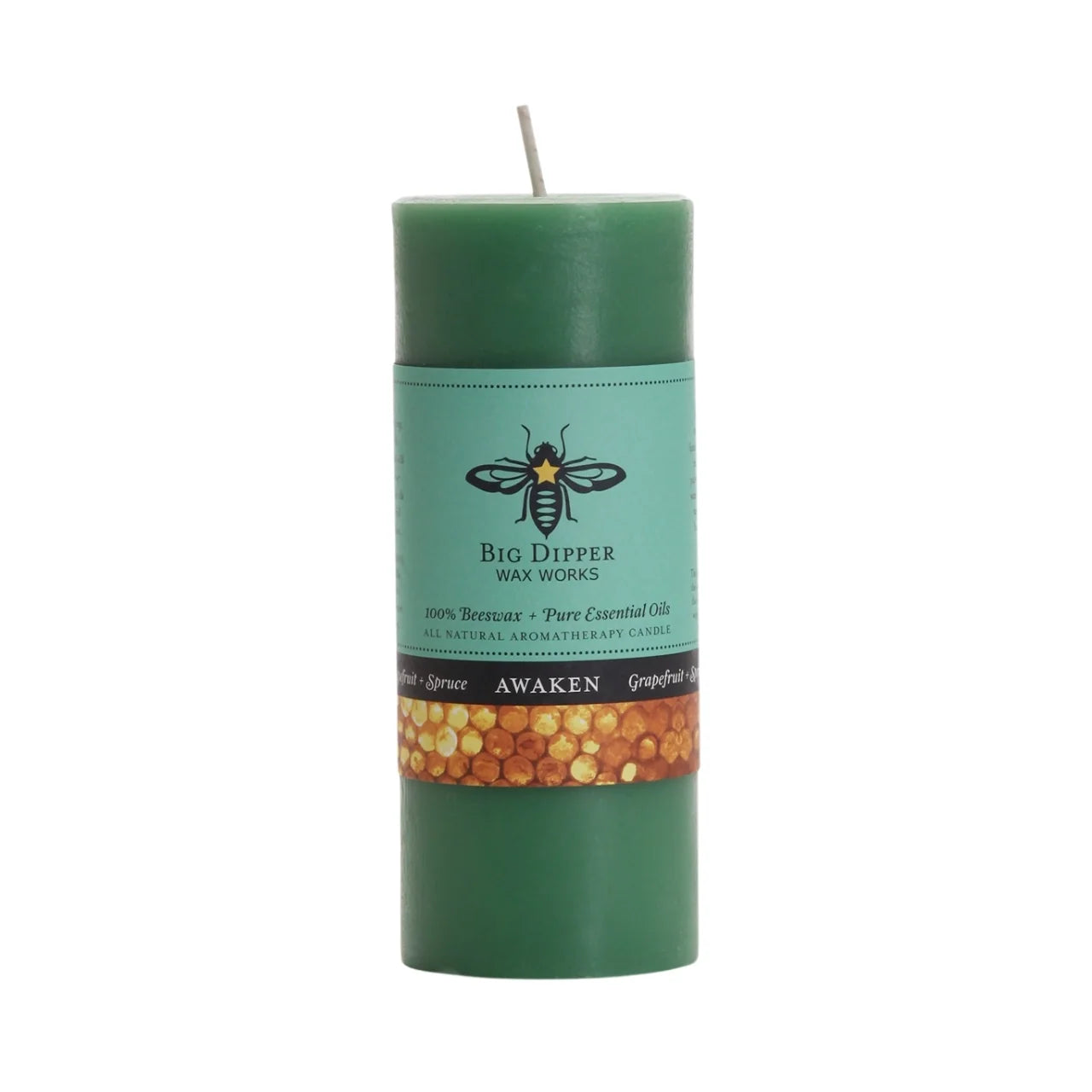 Beeswax Aromatherapy Pillar Candles - Backwoods Auctions