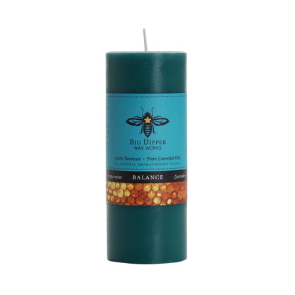 Beeswax Aromatherapy Pillar Candles - Backwoods Auctions