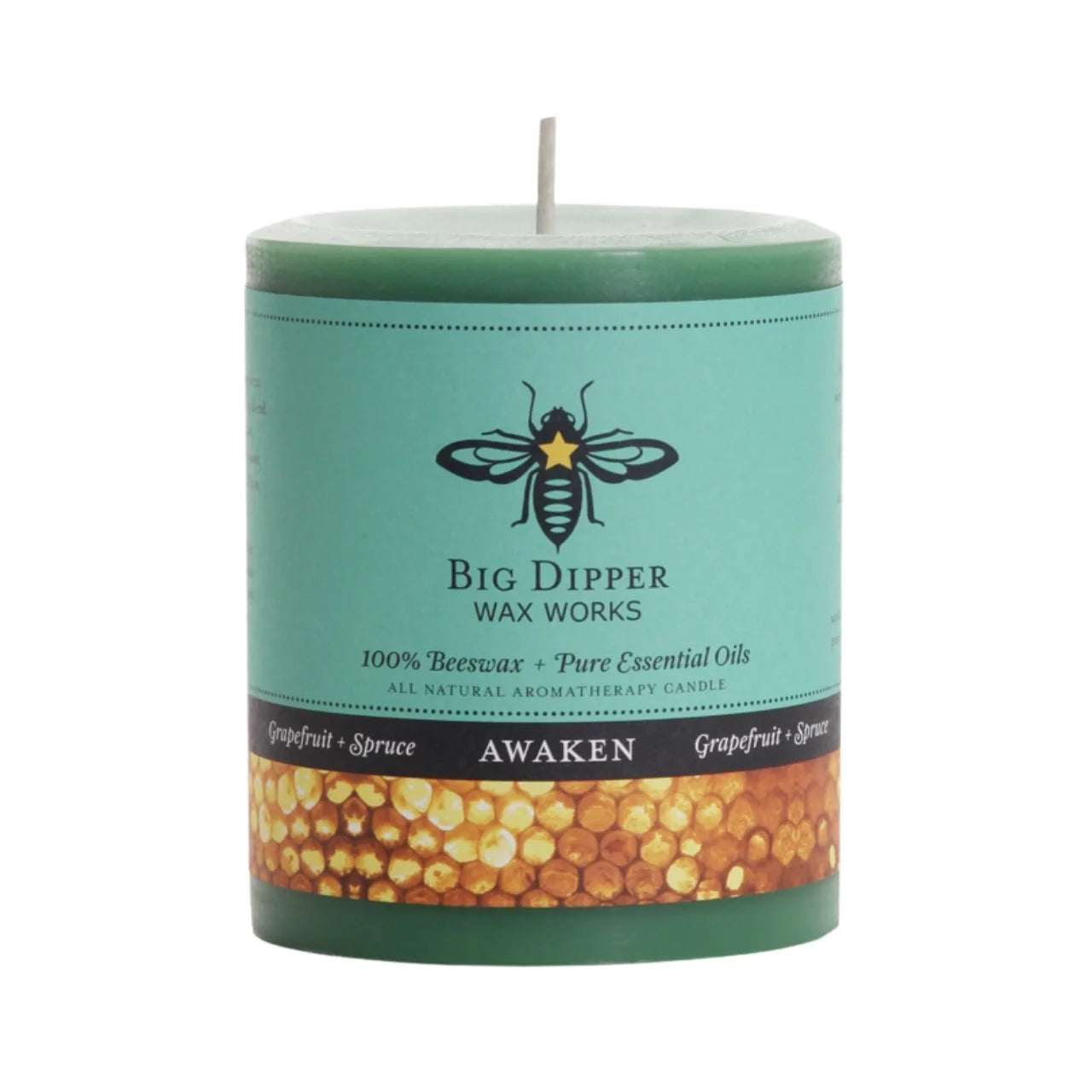 Beeswax Aromatherapy Pillar Candles - Backwoods Auctions