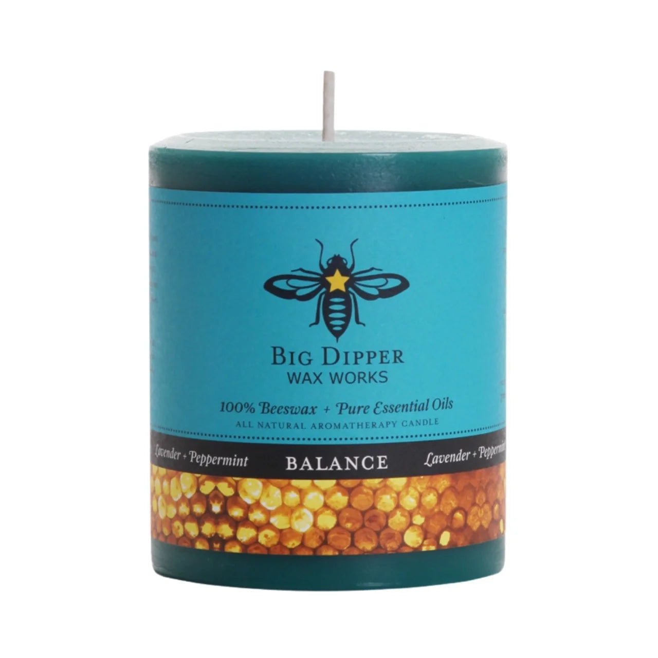 Beeswax Aromatherapy Pillar Candles - Backwoods Auctions
