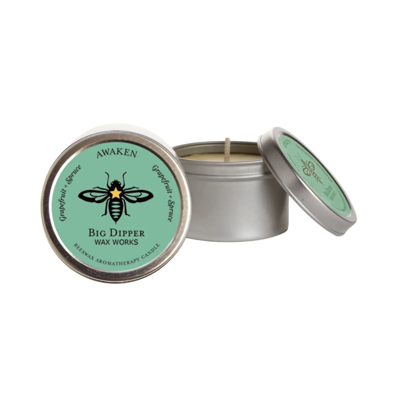 Beeswax Aromatherapy Candle Tins - Backwoods Auctions