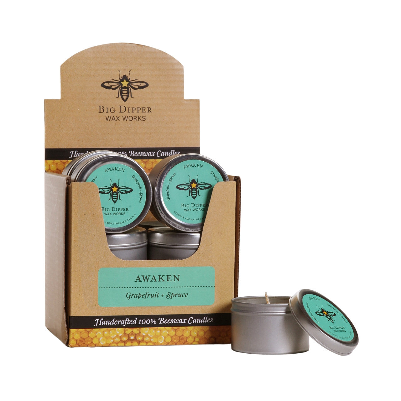 Beeswax Aromatherapy Candle Tins - Backwoods Auctions