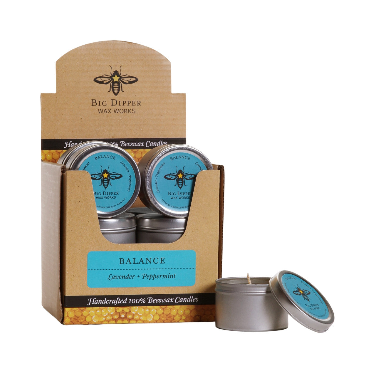 Beeswax Aromatherapy Candle Tins - Backwoods Auctions