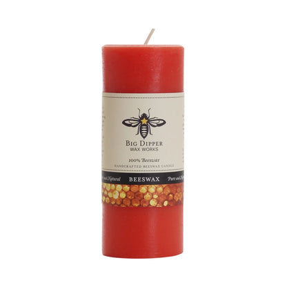 Pure Beeswax Pillar Candles - Backwoods Auctions
