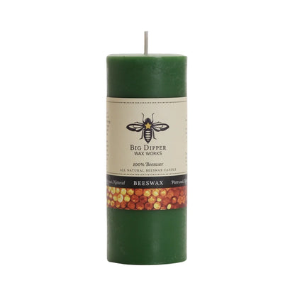 Pure Beeswax Pillar Candles - Backwoods Auctions