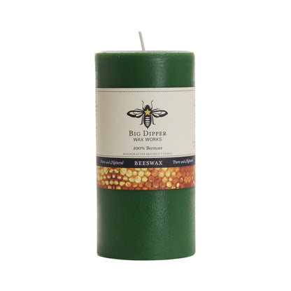 Pure Beeswax Pillar Candles - Backwoods Auctions