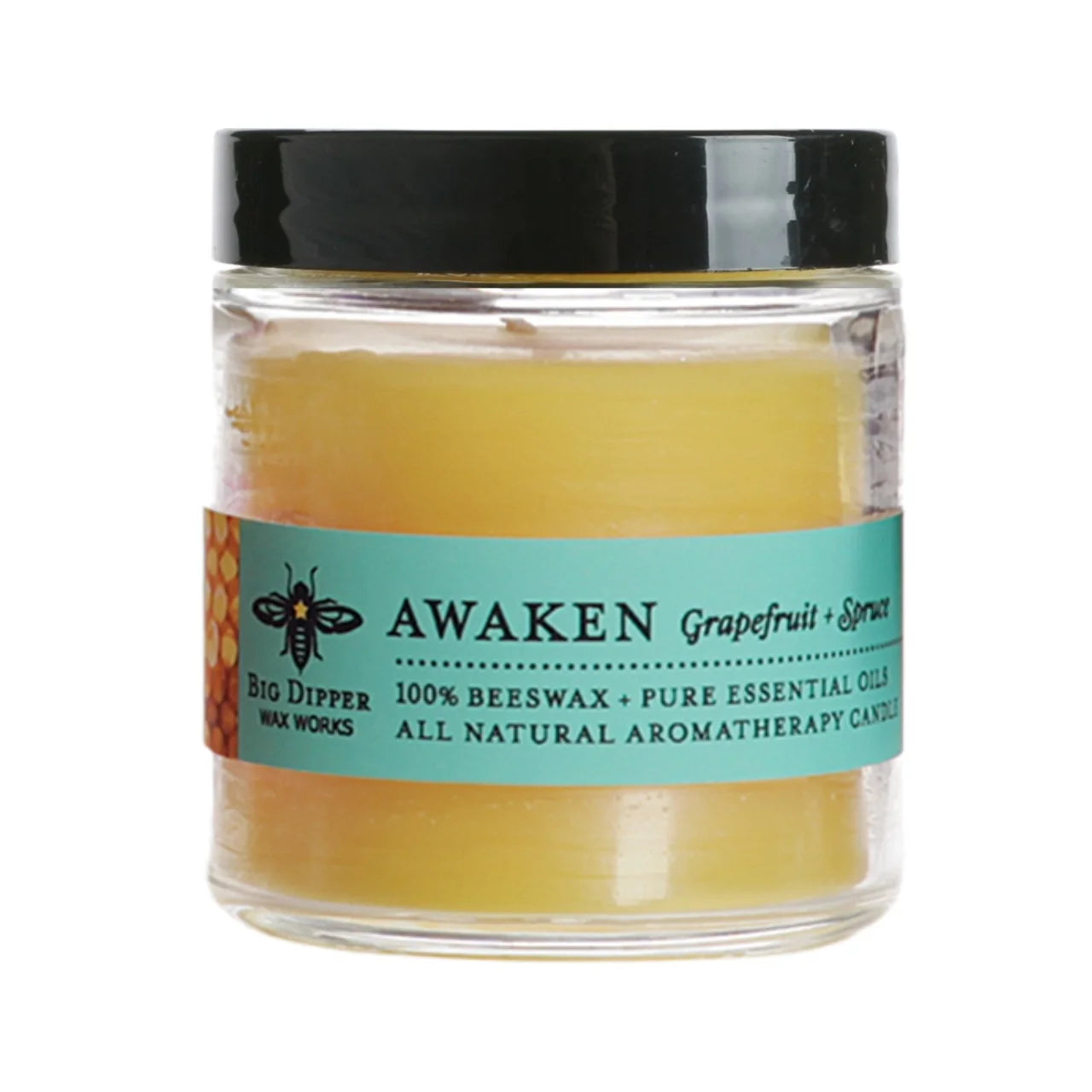 Beeswax Aromatherapy Apothecary Glass Candles - Backwoods Auctions