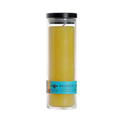 Beeswax Aromatherapy Sanctuary Glass Candles - Backwoods Auctions