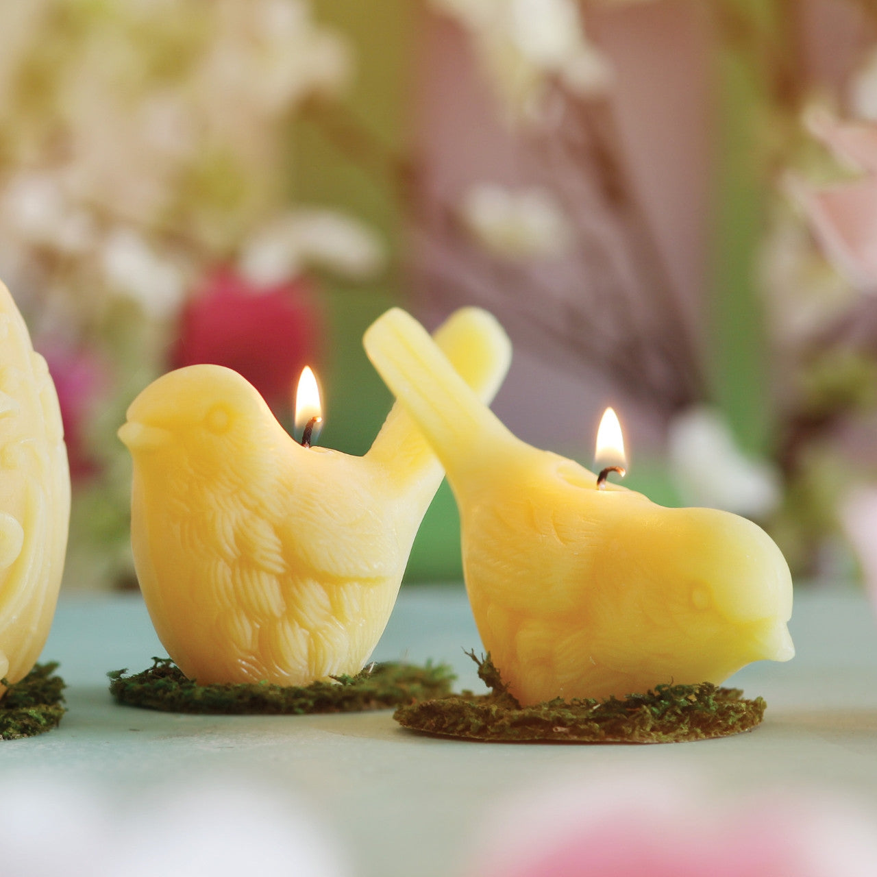 Beeswax Song Bird Candles - Backwoods Auctions
