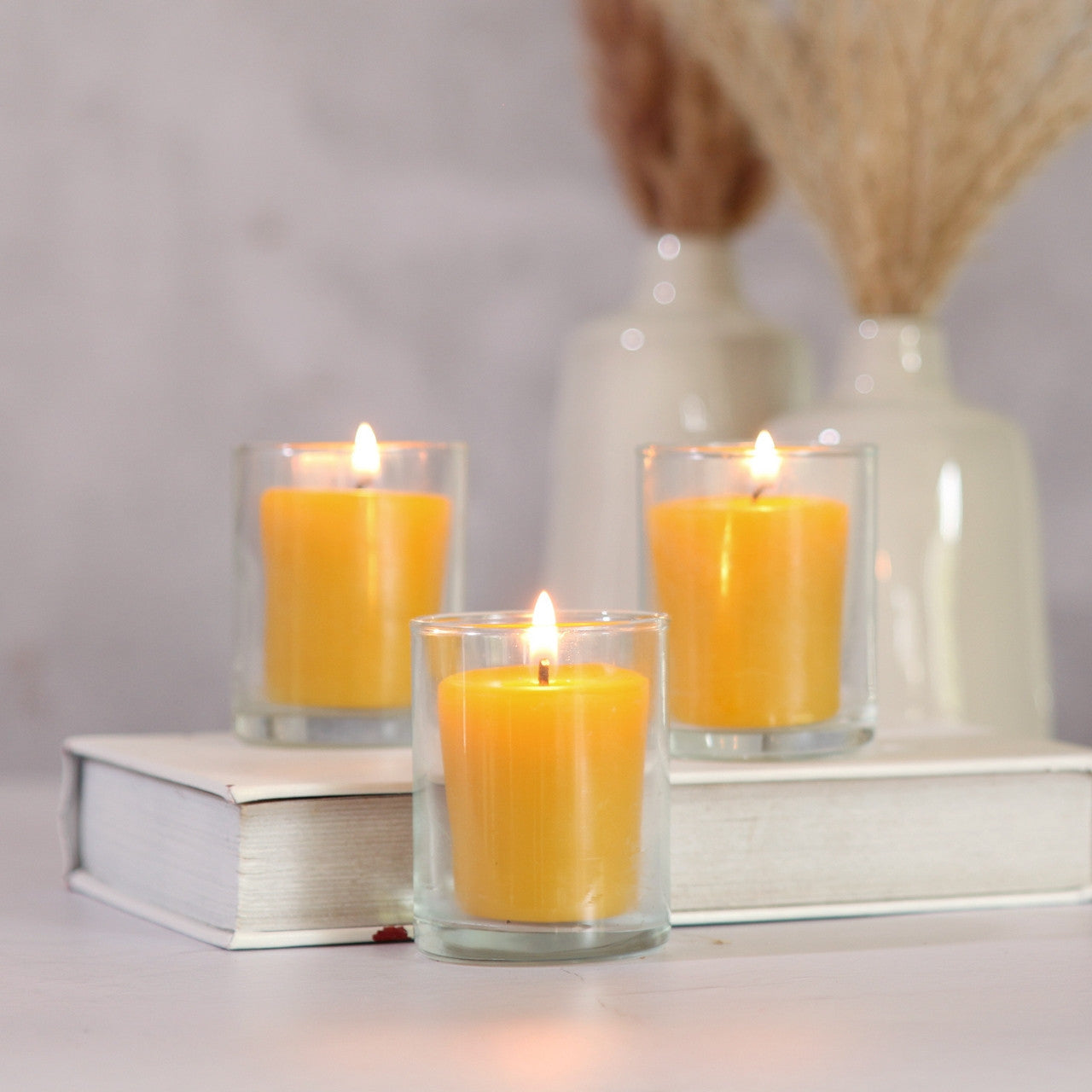 Pure Beeswax Votive Candles - Backwoods Auctions