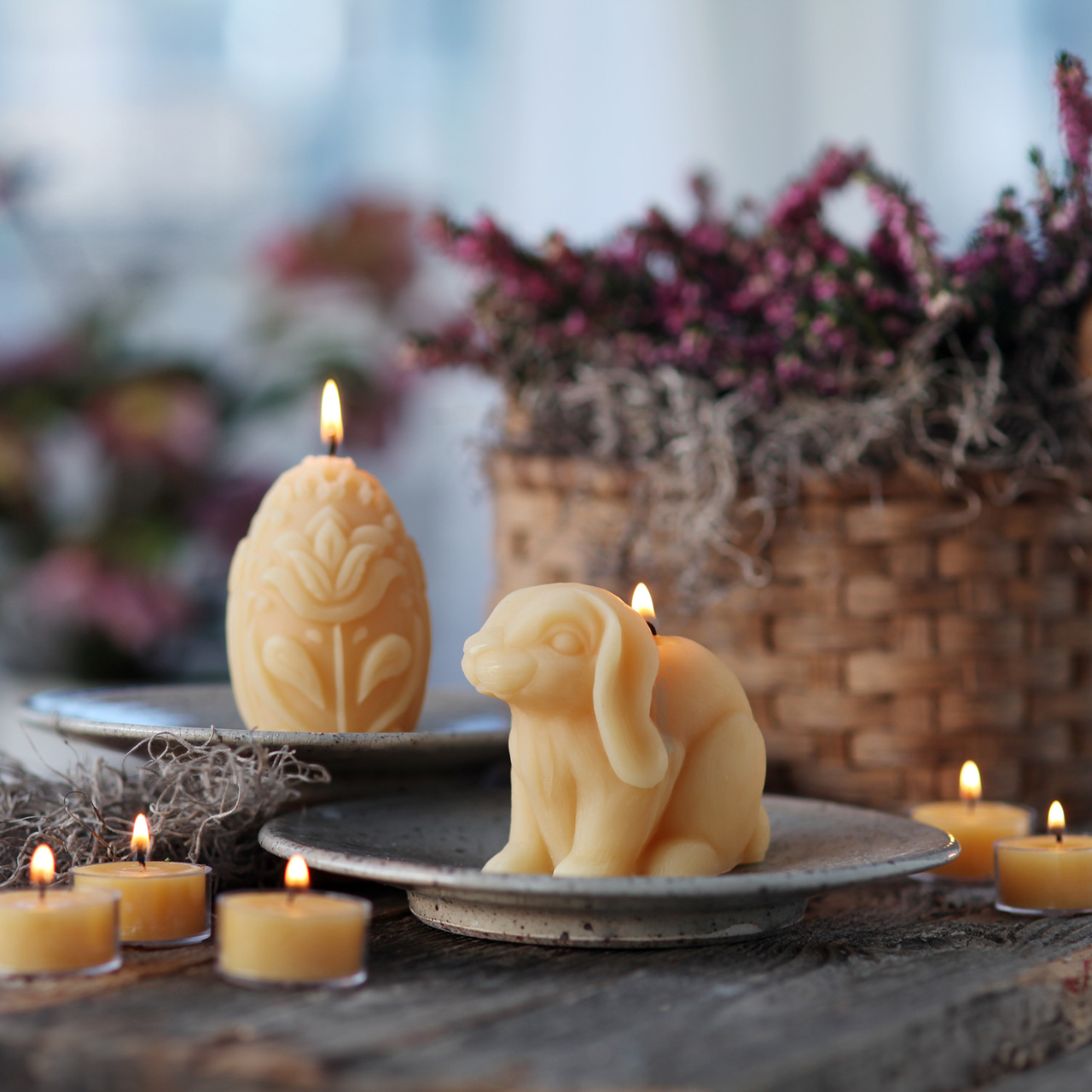 Every Bunny Needs Beeswax Candle Bundle - Backwoods Auctions