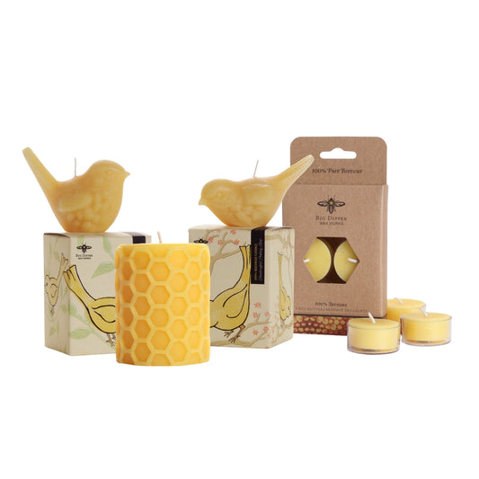 Pollinator's Beeswax Candle Bundle - Backwoods Auctions