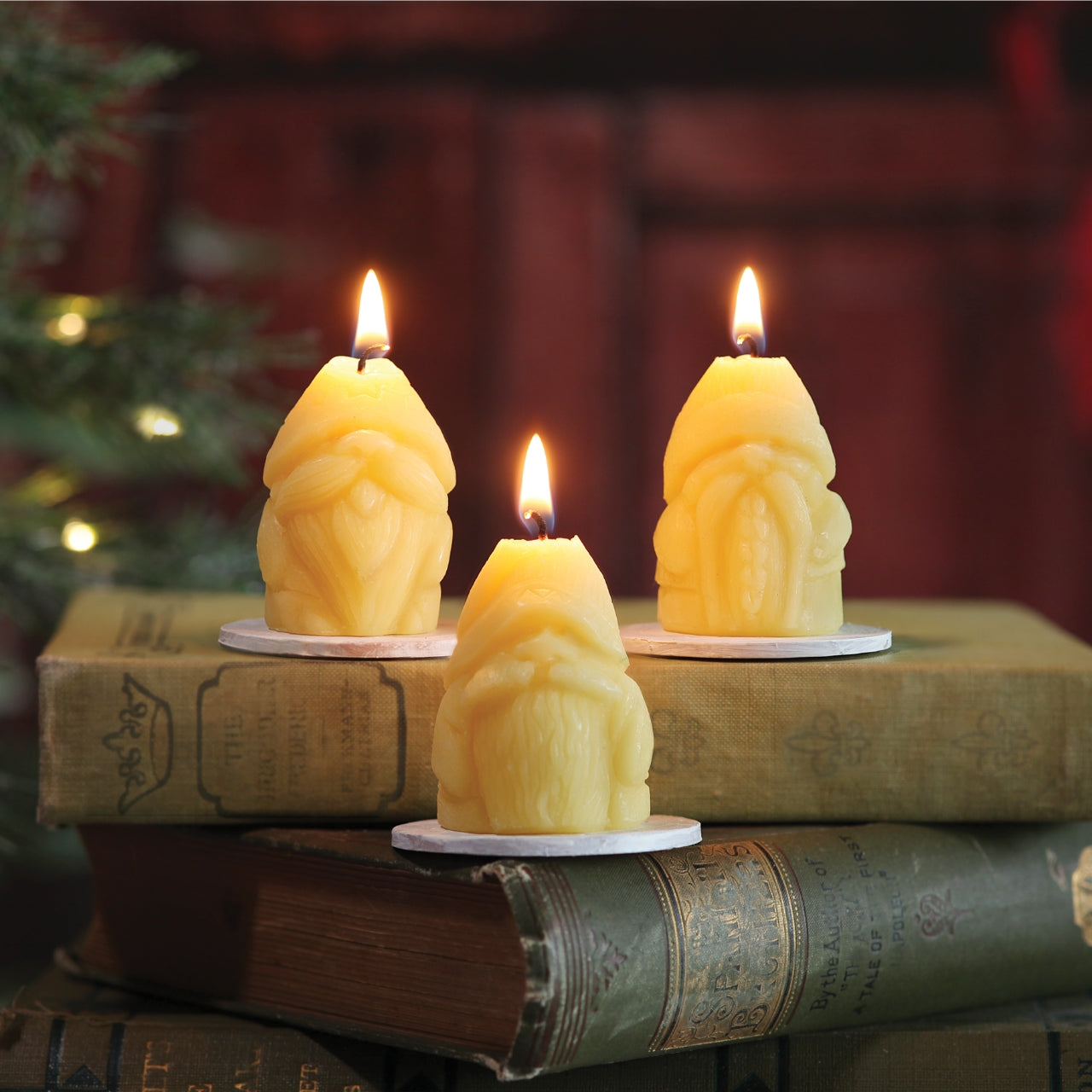 Beeswax Holiday Gnomes - Backwoods Auctions