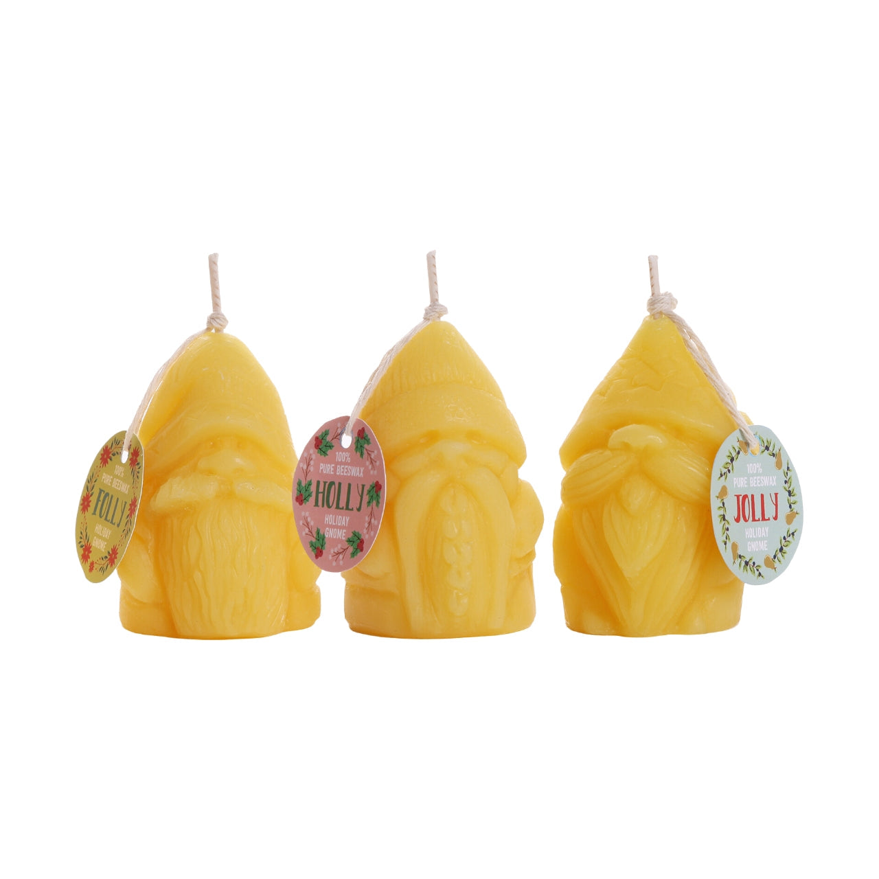 Beeswax Holiday Gnomes - Backwoods Auctions
