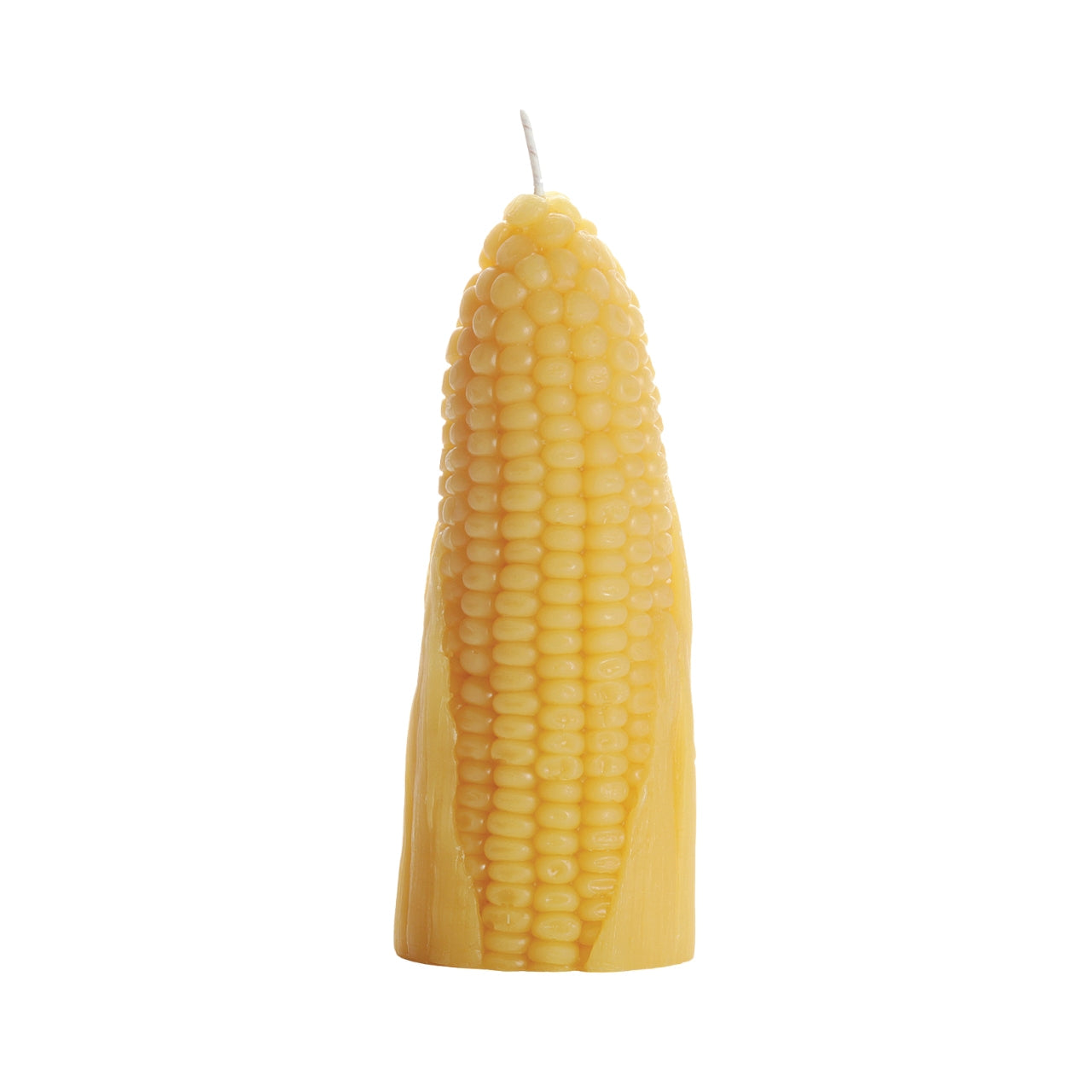 Beeswax Corn Cob Candle - Backwoods Auctions
