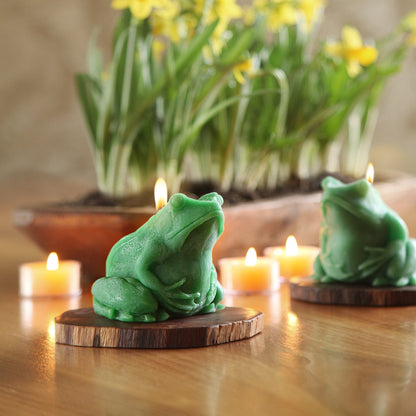 Beeswax Frog Candle - Backwoods Auctions