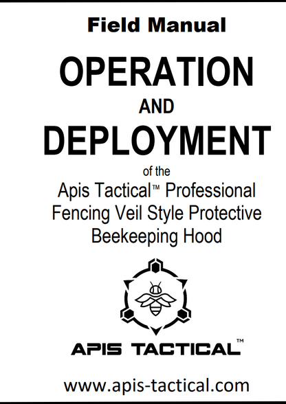Apis Tactical PRO Beekeeping Fencing Veil