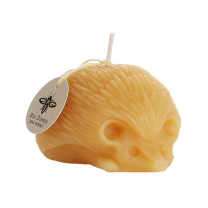 Beeswax Hedgehog Candle - Backwoods Auctions
