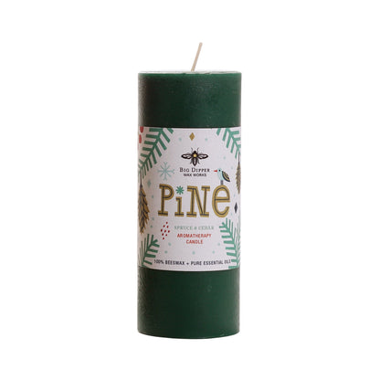 Holiday Aromatherapy Pillar Candles - Backwoods Auctions