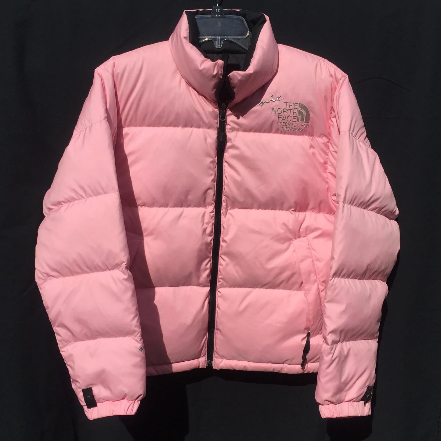 North Face Goose Down Puffer Jacket Pink Size Small