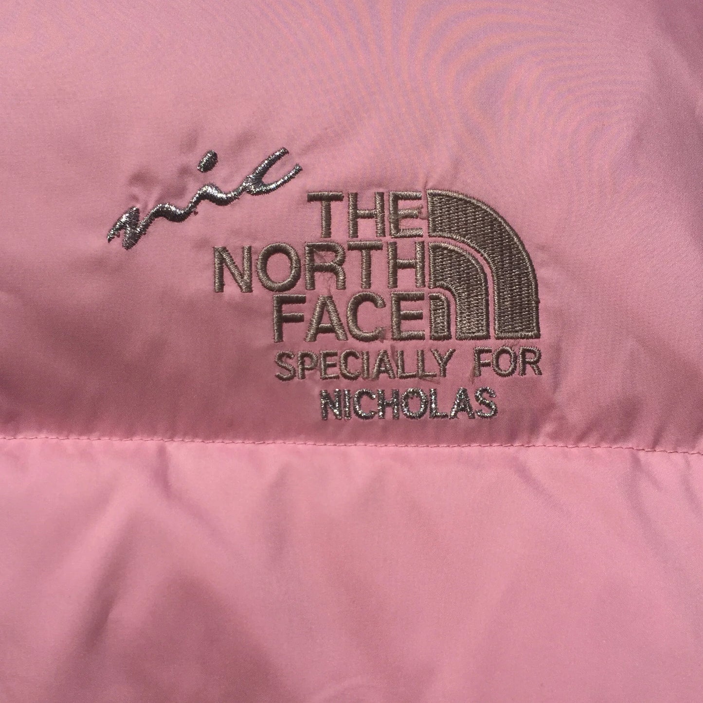 North Face Goose Down Puffer Jacket Pink Size Small