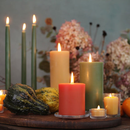 Beeswax Aromatherapy Pillar Candles - Backwoods Auctions