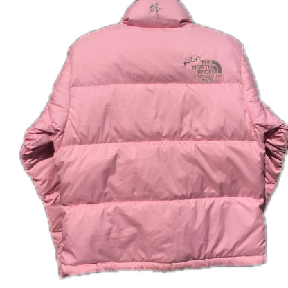 North Face Goose Down Puffer Jacket Pink Size Small