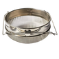 Metal Double Honey Strainer
