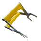 Metal Frame Grip with Plastic Handle