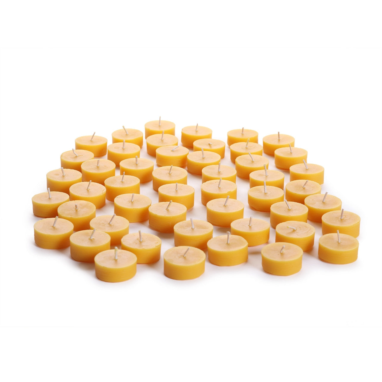 Pure Beeswax Tea Light Candles - Backwoods Auctions