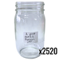 Pint Glass Mason Jar - 16 oz