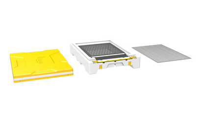 Hive Base & Lid Kit w/ Queen Excluder