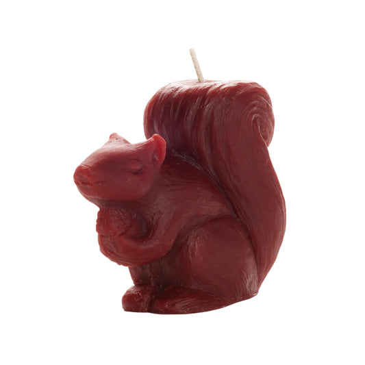 Beeswax Squirrel Candle - Backwoods Auctions