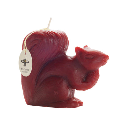 Beeswax Squirrel Candle - Backwoods Auctions