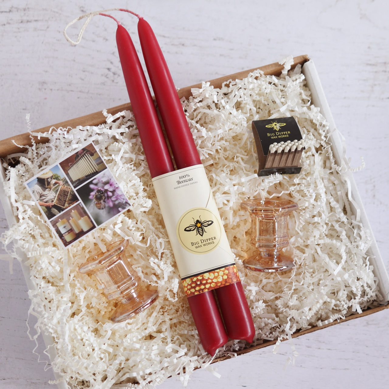Set the Mood Valentine's Day Taper Candle Set - Backwoods Auctions