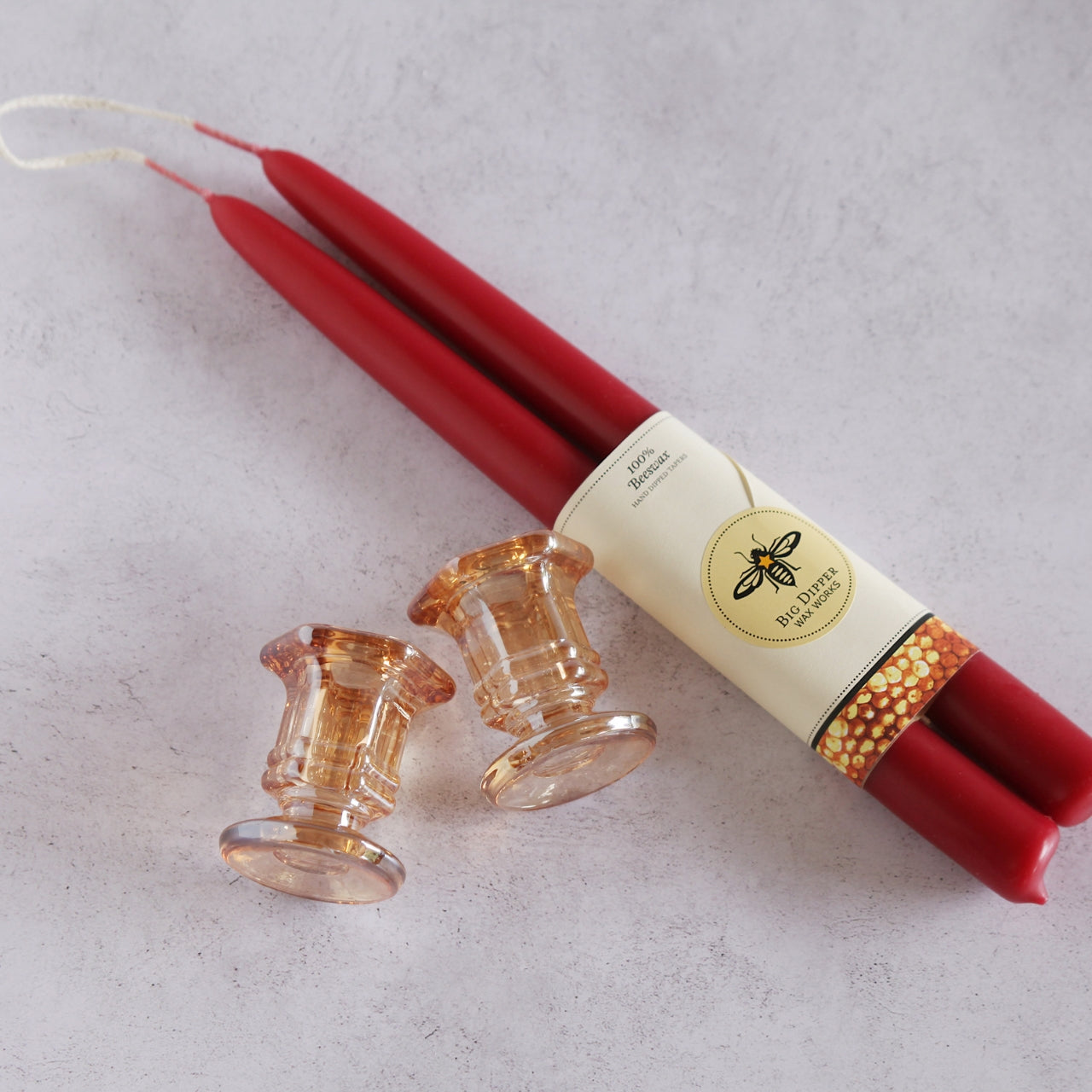 Set the Mood Valentine's Day Taper Candle Set - Backwoods Auctions