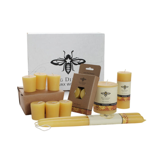 Beeswax Candle Sampler - Backwoods Auctions