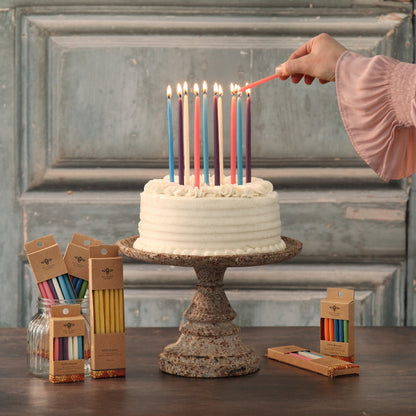 Beeswax Tall Birthday Candles - Backwoods Auctions