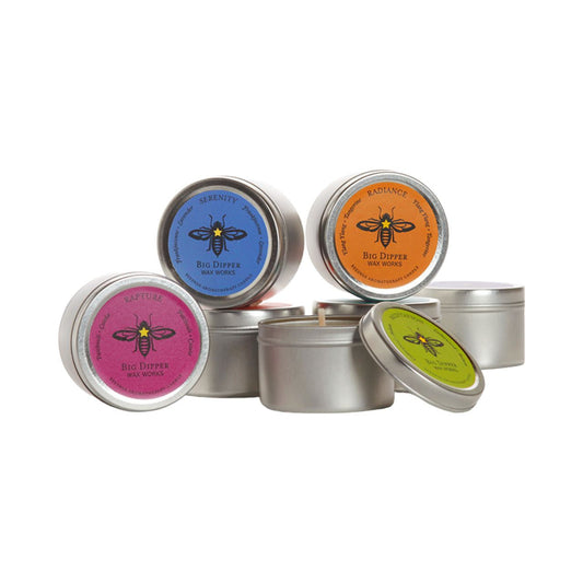 Beeswax Aromatherapy Candle Tins - Backwoods Auctions